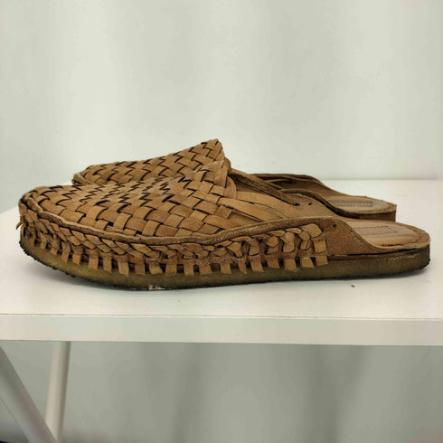 MOHINDERS  USA製 WOVEN ウーブン ハンドメイド イントレチャート レザー サンダル メンズ  8